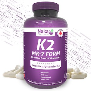 K2 MK7 330 Naka Capsules